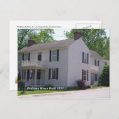 トロイ066ブリタニーハウス建設1851 ポストカード (正面/裏面)