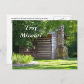 トロイ076、トロイ・ミズーリ ポストカード (正面/裏面)