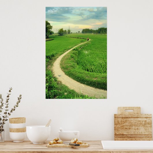 トロウラン畑 ポスター (キッチン)