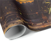 トロカデロからエッフェル塔の上の夜から日 ラッピングペーパー (ロールコーナー)