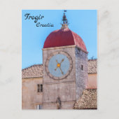 トロギルの聖セバスチャン教会 – ダルマティア,クロアチア ポストカード (正面)