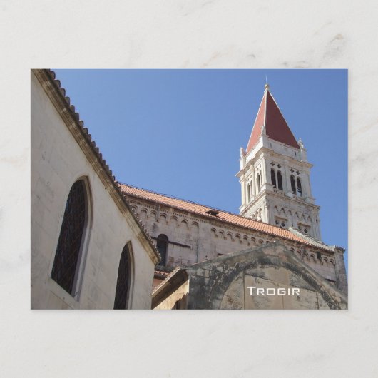 トロギル – クロアチア ポストカード (正面)