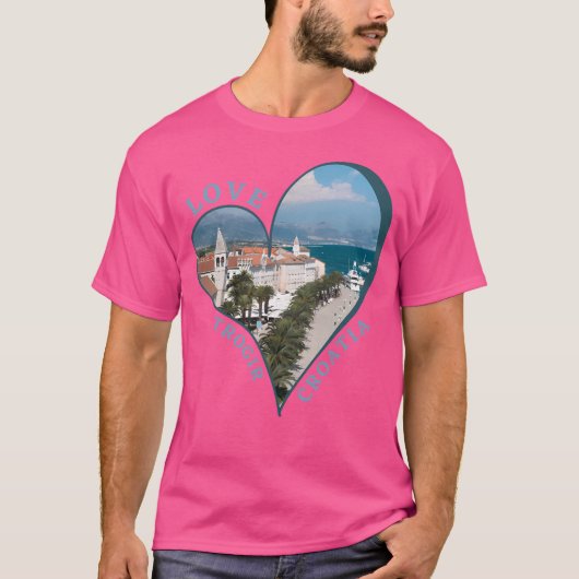 トロギールクロアチア Tシャツ (正面)