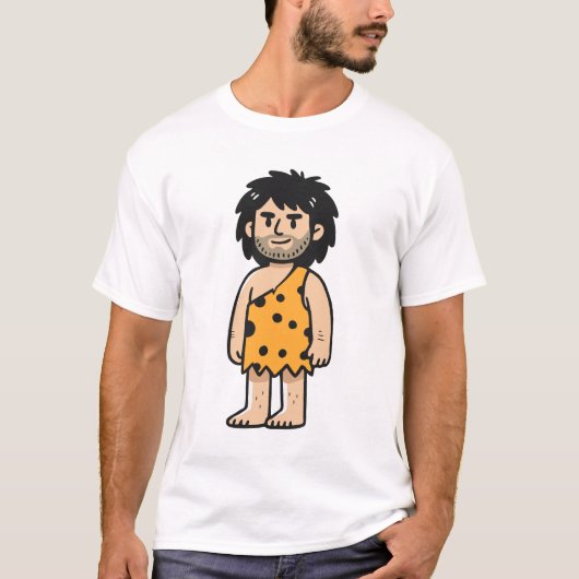 トロク洞窟人 Tシャツ (正面)
