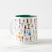 トロッコのマグ ツートーンマグカップ (正面左)