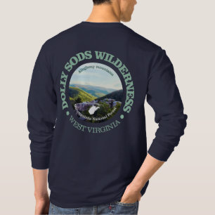トロッコは荒野地域を芝を植えます Tシャツ