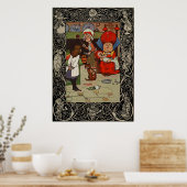 トロッコを盗んだ不思議の国のアリス ポスター (キッチン)