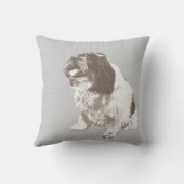 トロッコ犬 クッション (裏面)