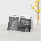 トロッコDimples 1939年 カード (黄色い花)