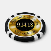 トロッター&アソ最終企業のパーティーカジノチップ ポーカーチップ (シングル)