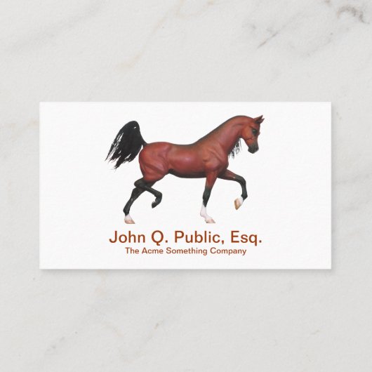 トロッティングベイアラビアンホースファームライディングスクール 名刺 (裏面)