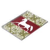 トロッティングホースホリデークリスマス ノートブック (左側)