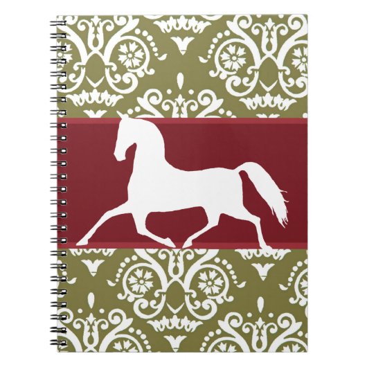 トロッティングホースホリデークリスマス ノートブック (正面)