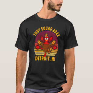 トロットスクワッド2022デトロイトミ感謝祭ランナーCos Tシャツ