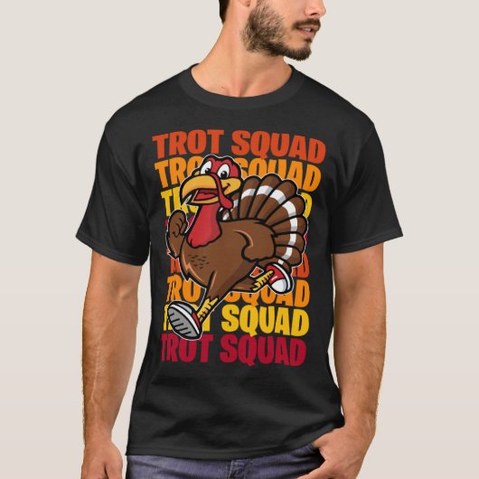 トロット分隊ターキーマスク Tシャツ (正面)