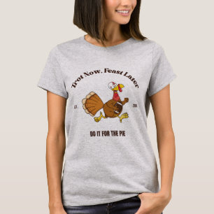 トロット、後で饗宴 トルコのトロット感謝祭 Tシャツ