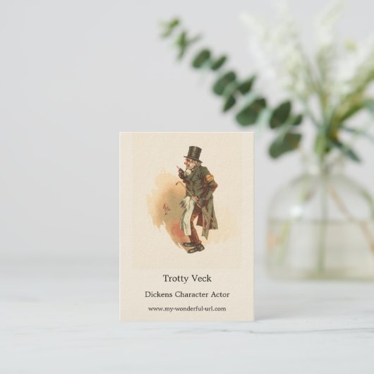 トロティヴェックバイインクルードシャルルディケンズザキムズ 名刺 (スタンド正面)