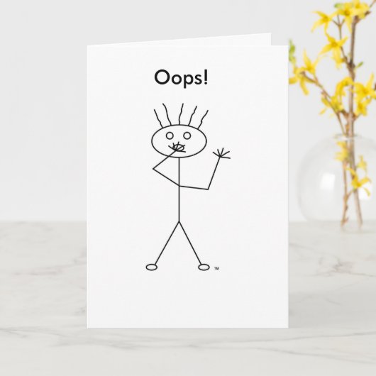 トロテル、おっと！ カード (黄色い花)