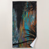 トロパスビーチタオル水平 ビーチタオル (正面)