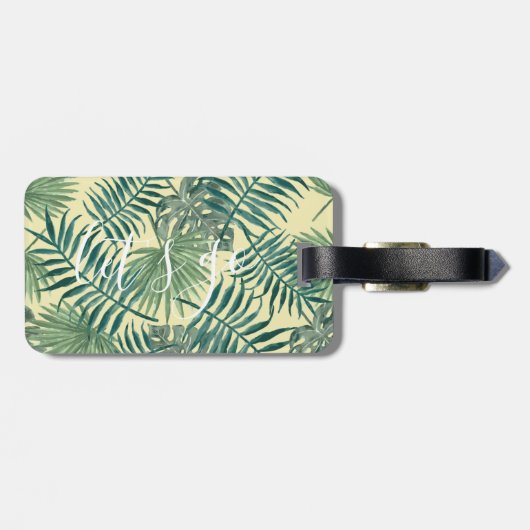 トロピかわいらしカルリーフレッツゴー引用文 |荷物タグ ラゲッジタグ (裏面横)