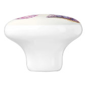 トロピエレガントカルビーチシーシェル真珠航海の セラミックノブ (側面)