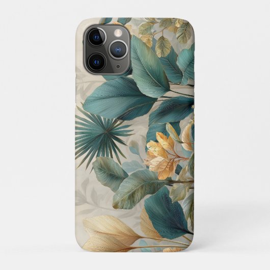 トロピエレガントカルボタニカルウォール壁画 Case-Mate iPhoneケース (裏)