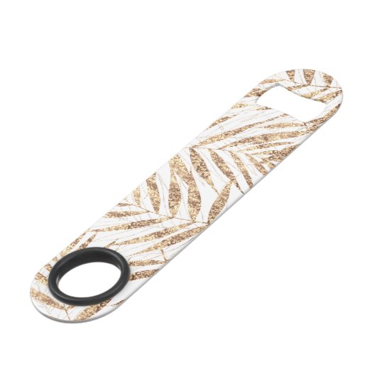 トロピエレガントカル金ゴールドパ葉ーム スピード栓抜き (正面アングル)