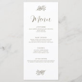 トロピエレガントッ離れク結婚ミニマル メニュー (正面)