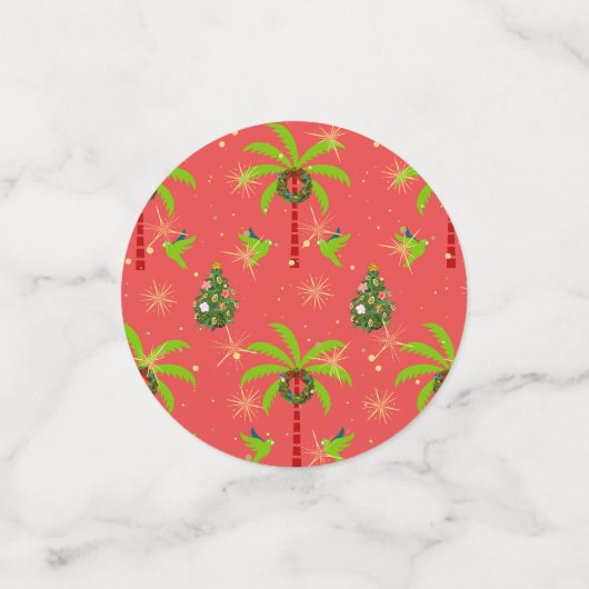 トロピカテーブル紙吹雪 コンフェッティ (スモール裏面)