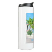 トロピカビーチ熱パーソナライズされたタンブラー タンブラー (回転左)