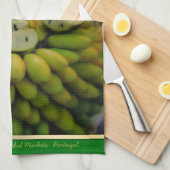 トロピカフルーツ@ Funchal Markets Portugal Teatowel キッチンタオル (四つ折り)