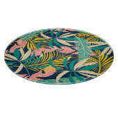 トロピカラフルカル離れ：夏のパターン。 カッティングボード (角)