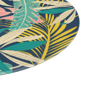 トロピカラフルカル離れ：夏のパターン。 カッティングボード (角)