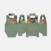 トロピカラフルッ葉クパーム結婚金ゴールドカスタムズ フェイバーボックス (折り畳みなし)