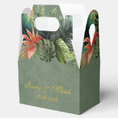 トロピカラフルッ葉クパーム結婚金ゴールドカスタムズ フェイバーボックス (オープン)