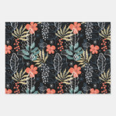 トロピカラフルッ葉ク ラッピングペーパーシート (正面2)