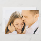 トロピカラフルモダンカルフローラ結婚の写真 セーブザデート (裏面)