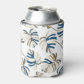 トロピカラフル葉カルモダン。 缶クーラー (缶正面)