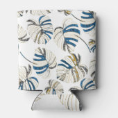 トロピカラフル葉カルモダン。 缶クーラー (裏面)