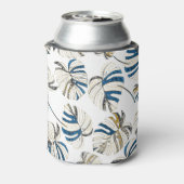 トロピカラフル葉カルモダン。 缶クーラー (缶裏面)