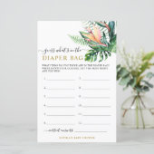 トロピカルおむつバッグシャワーゲーム (スタンド正面)