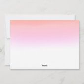 トロピカルおもしろいビーチクリスマスホリデーカード シーズンカード (裏面)