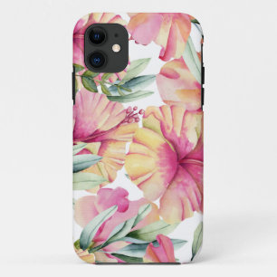 トロピカルお洒落アート iPhone 11 ケース