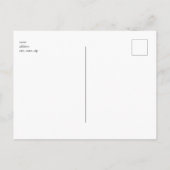 トロピカルお祝いオブライフ招待状 ポストカード (裏面)