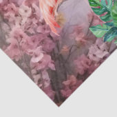 トロピカルさくらんぼブロッサム&ピンクフラミンゴスデクページ 薄葉紙 (詳細)