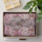 トロピカルさくらんぼブロッサム&ピンクフラミンゴスデクページ 薄葉紙 (ギフト)