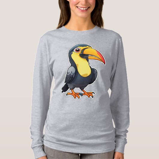 トロピカルちび鳥 Tシャツ (正面)