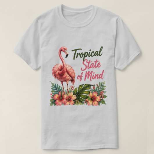 トロピカルな気分Tシャツ Tシャツ (デザイン正面)