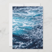 トロピカルな海の生き物 ウェディング招待状 招待状 (裏面)