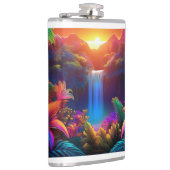 トロピカルな滝 フラスク (右)